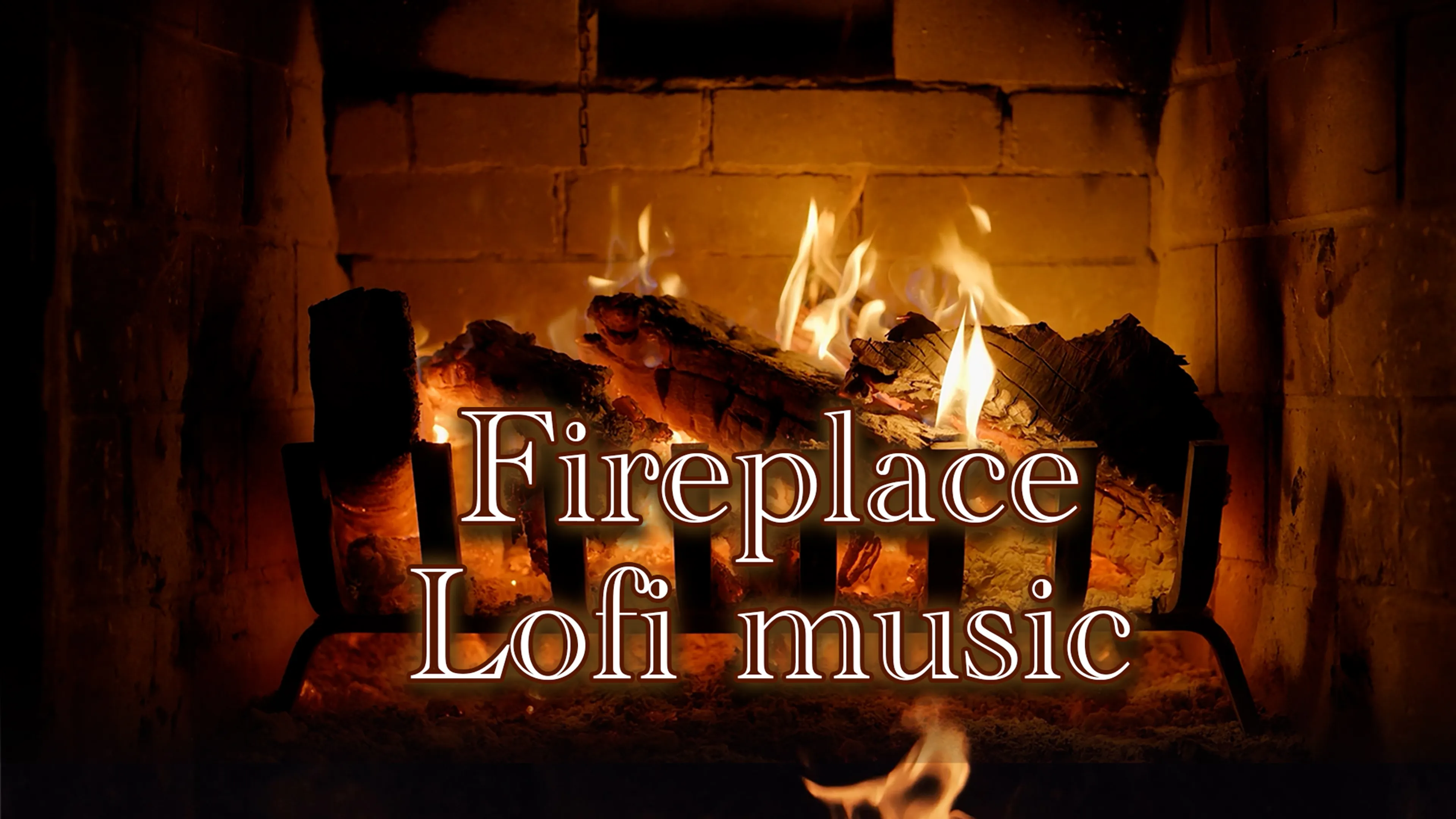 Fireplace Lofi Music poster